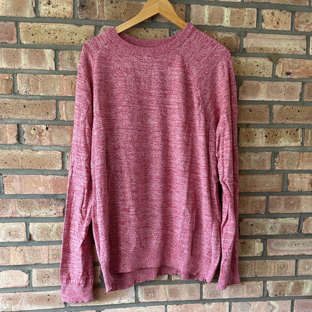 Men’s Pink Crewneck Sweater